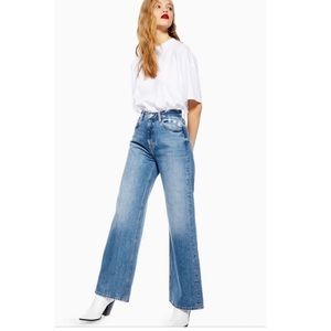 Topshop Wide Leg Jeans